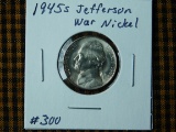 1945S JEFFERSON WAR NICKEL BU