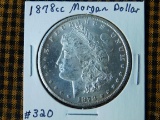 1878CC MORGAN DOLLAR (NICE FIRST YEAR CC) BU