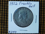 1952 FRANKLIN HALF AU