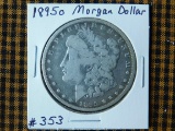 1895O MORGAN DOLLAR (SEMI KEY) F