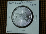 2017 CANADIAN SILVER LYNX BU