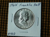 1961D FRANKLIN HALF BU