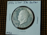 1971S SILVER IKE DOLLAR PF