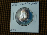 1963 FRANKLIN HALF (TONING) PF