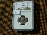 1950D JEFFERSON NICKEL NGC MS65