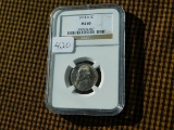 1974D JEFFERSON NICKEL NGC MS65