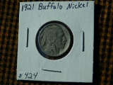 1921 BUFFALO NICKEL F