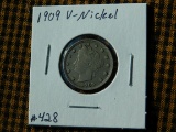 1909 V-NICKEL VF