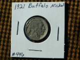 1921 BUFFALO NICKEL F+