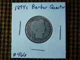 1894S BARBER QUARTER G