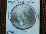 1923 PEACE DOLLAR BU
