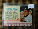 1962 WILLIE MAYS POST BASEBALL CARD