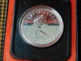 1978 CANADIAN SILVER DOLLAR IN HOLDER BU PL