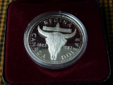 1982 CANDIAN SILVER DOLLAR IN HOLDER BU PL