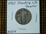 1925 STANDING LIBERTY QUARTER F