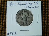 1928 STANDING LIBERTY QUARTER F