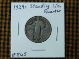1929S STANDING LIBERTY QUARTER VF
