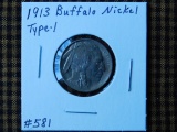 1913 TYPE-1 BUFFALO NICKEL BU