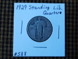 1929 STANDING LIBERTY QUARTER F