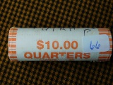 ROLL OF 2007P UTAH STATE QUARTERS IN BANK ROLL BU