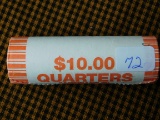 ROLL OF 2008P NEW MEXICO STATE QUARTERS IN BANK ROLL BU