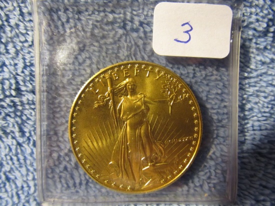 1986 $50. 1-OZ. GOLD EAGLE BU