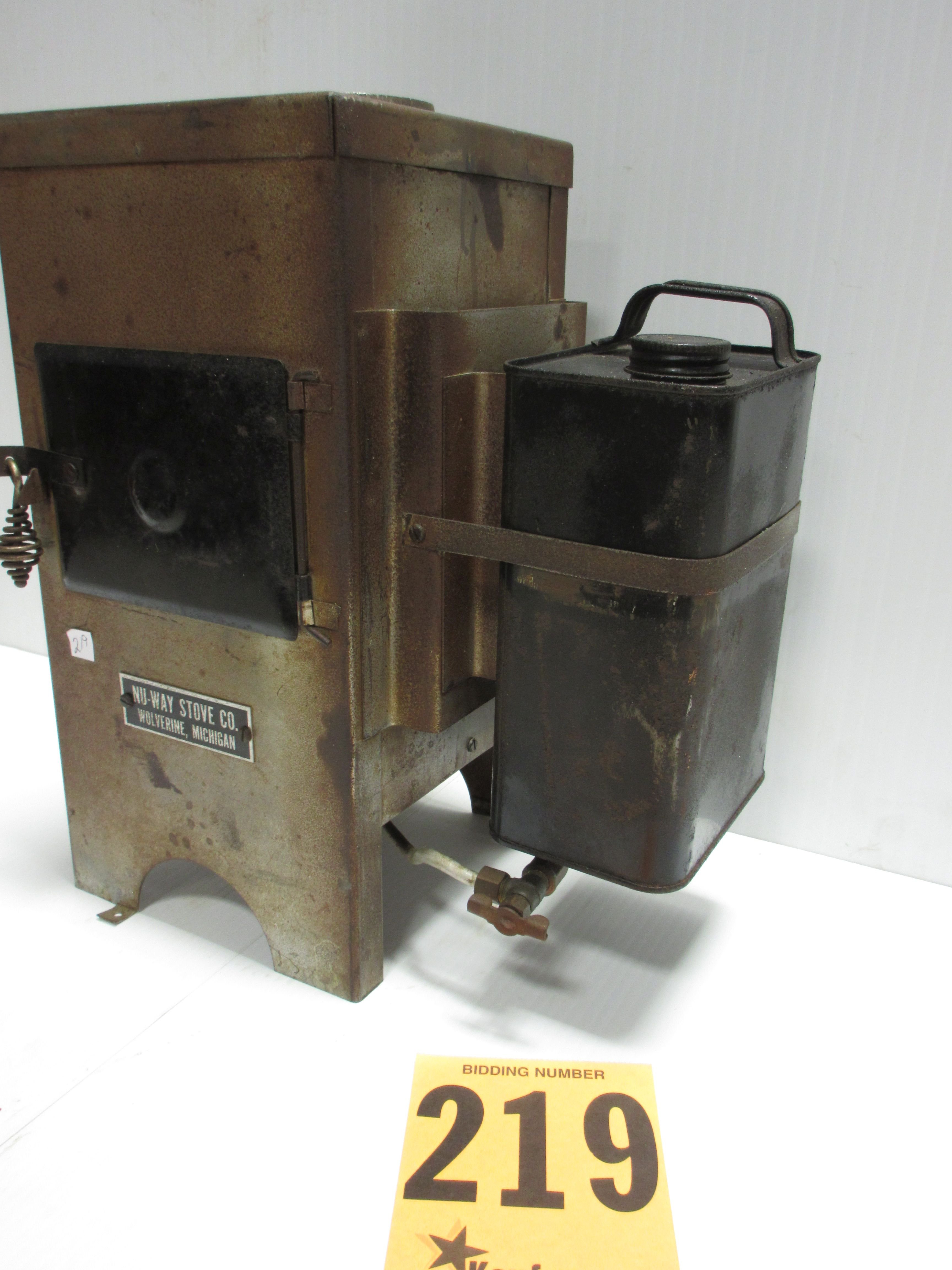 SALESMAN SAMPLE NU-WAY STOVE NICE SMALL PIECE | Proxibid