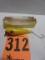 FRED ARBOGAST SCUDDER BOX WITH VINTAGE WOOD LURE ?????