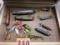 SHOCASE LOT GOOD LURES SOME WOODEN