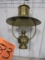 LARGE BRASS RR STATION LIGHT MARKED:SCOTT LAMP CO.ADMIRALTY SERVICE 
