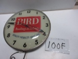 BIRD ROOFING AND SIDING CLOCK  15