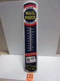 MAIL POUCH THERMOMETER S.S.T 8''X39'' NICE PIECE