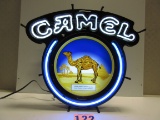 LIGHTED CAMEL  SIGN WORKS GOOD NICE PIECE