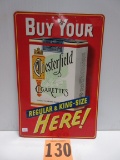 CHESTERFIELD SIGN S.S.T. 12''X18'' NICE PIECE FEW SCRATCHES
