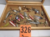 SHOWCASE LOT OF SPOONS SELLS WITH CASE