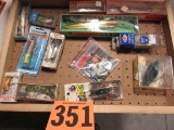 SHOWCASE LOT FISHING LURES MOST NEW IN BOX