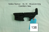 Spikes Tactical    SL-15    Receiver Only    Condition: New