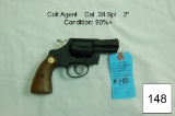 Colt Agent    Cal .38 Spl    2”    Condition: 90%+