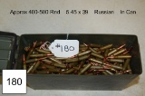 Approx 400-500 Rnd    5.45 x 39    Russian    In Can