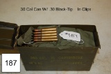 30 Cal Can W/ .30 Black-Tip    In Clips
