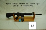 Spikes Tactical    Mod SL-15    “AR-15 Type”    Cal . 6.8 SPC  Condition: 90%