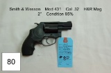 Smith & Wesson    Mod 431    Cal .32    H&R Mag    2”    Condition: 95%