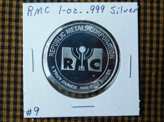 RMC 1-OZ. .999 SILVER ROUND PF