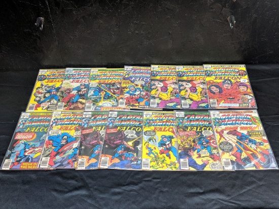 Captain America - 45 books - 210-250, Duplicates of #'s 211, 219, 230 & 235