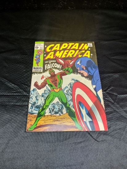Captain America - #117 - Staple Pulled