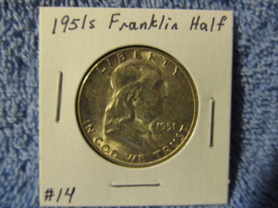 1951S FRANKLIN HALF BU FBL