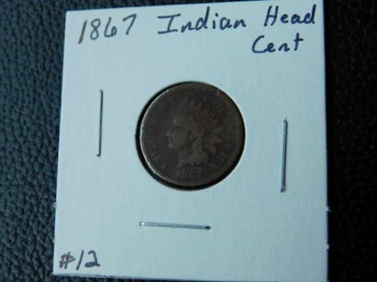 1867 INDIAN HEAD CENT (SLIGHT CORROSION) G