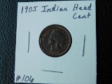 1905 INDIAN HEAD CENT BU