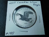 2017 CANADIAN SILVER BALD EAGLE REV. PROOF