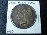 1925 PEACE DOLLAR (TONING) UNC